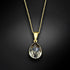 Sudraba komplekts "Kristāla Lāse (Black Diamond)" ar Preciosa™ kristāliem